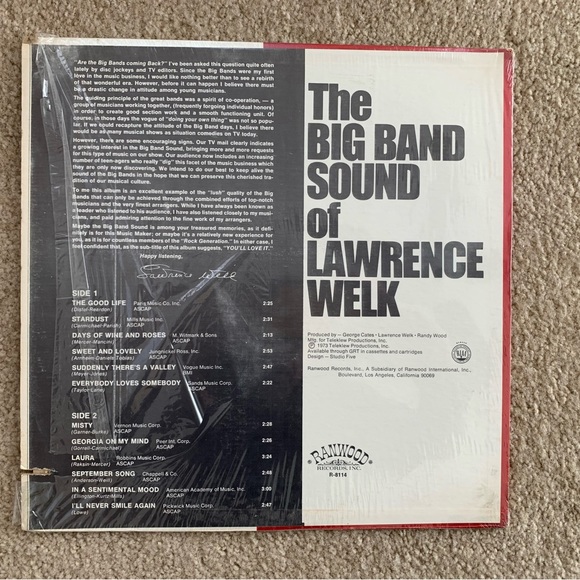 The Big Band Sound of Lawrence Welk vinyl LP - Picture 1 of 2